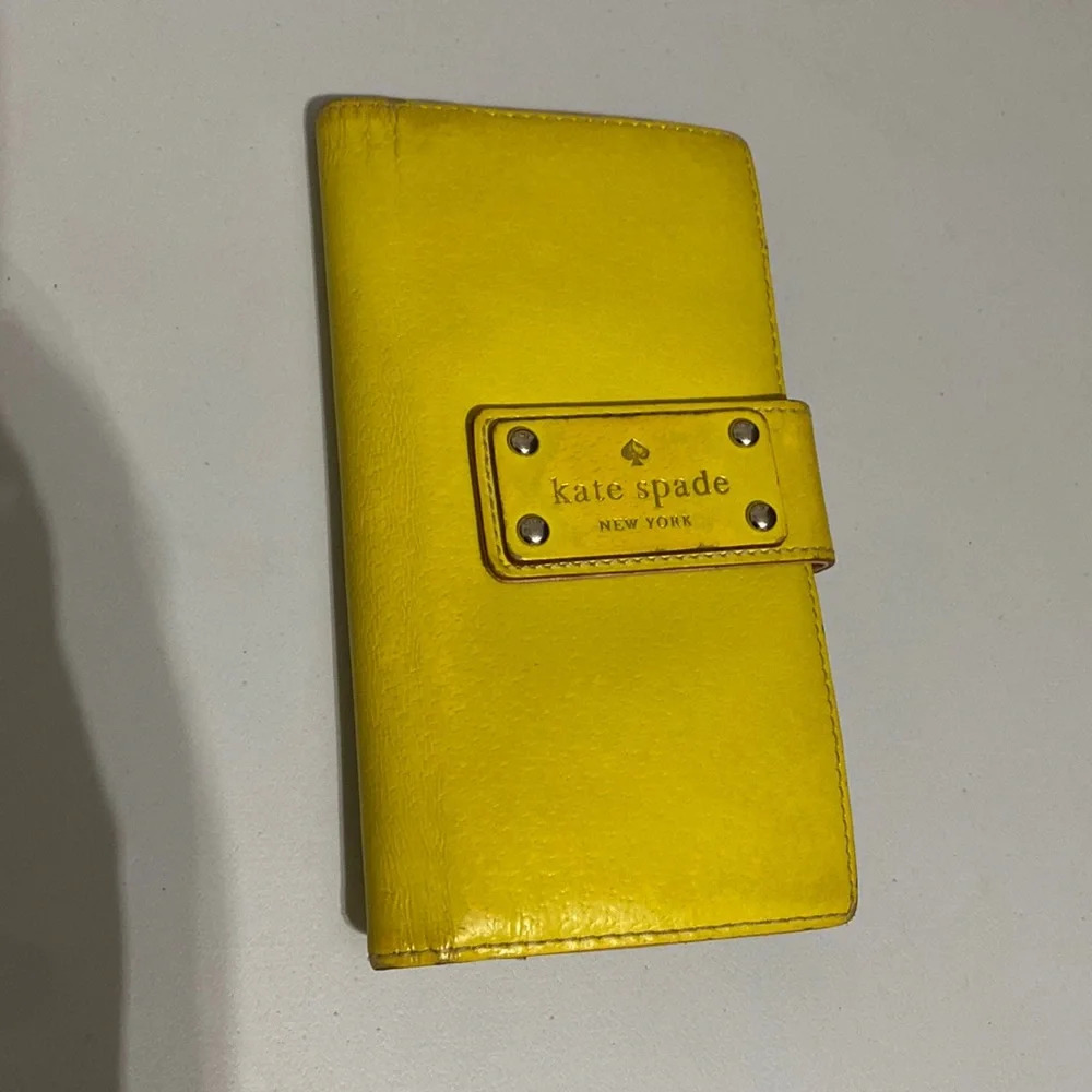 Kate Spade Yellow Wallet/Card Holder